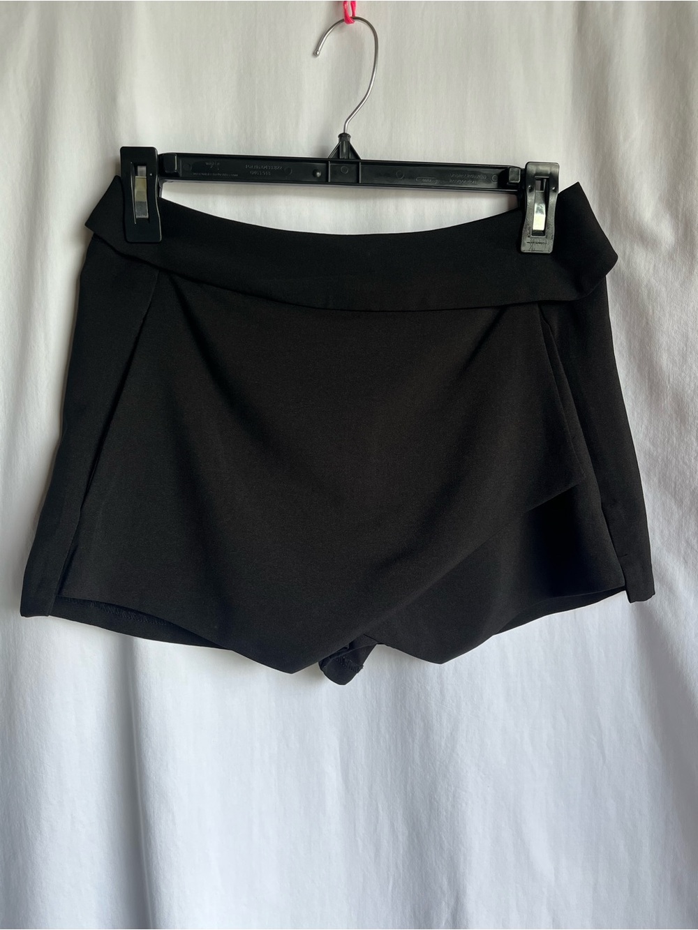 Black Women's Skort Shorts with Pockets